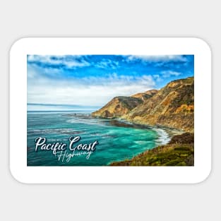 Pacific Coast Highway at Big Creek Bridge Sticker